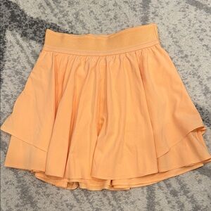 Peach Tennis Skirt